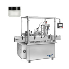 Factory price automatic 50ml 100ml CBD facial cream filling capping machine